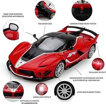 Amazon.com: 100 CLASSIC Officially Licensed RC Ferrari